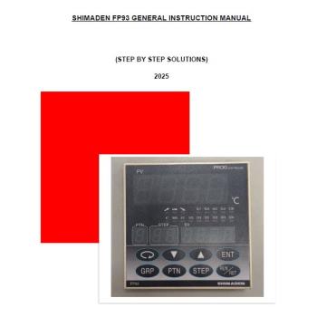 Shimaden FP93 Instruction Manual