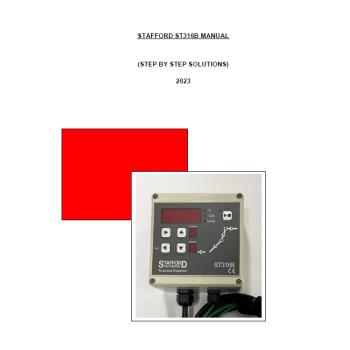 Stafford ST316B Programmer Instruction Manual