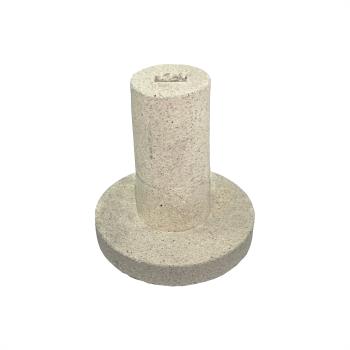 Ceramic Cup Lock 2 Inch / 50.8mm (Ceramic Anchor / Twist Cup) Kiln Materials