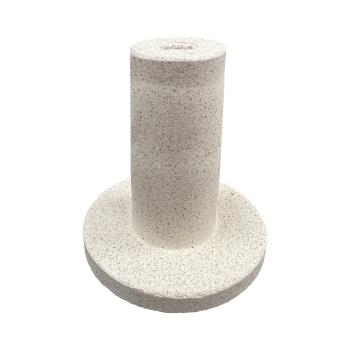 Ceramic Cup Lock 2.5 Inch / 63.5mm  (Ceramic Anchor / Twist Cup) Kiln Materials